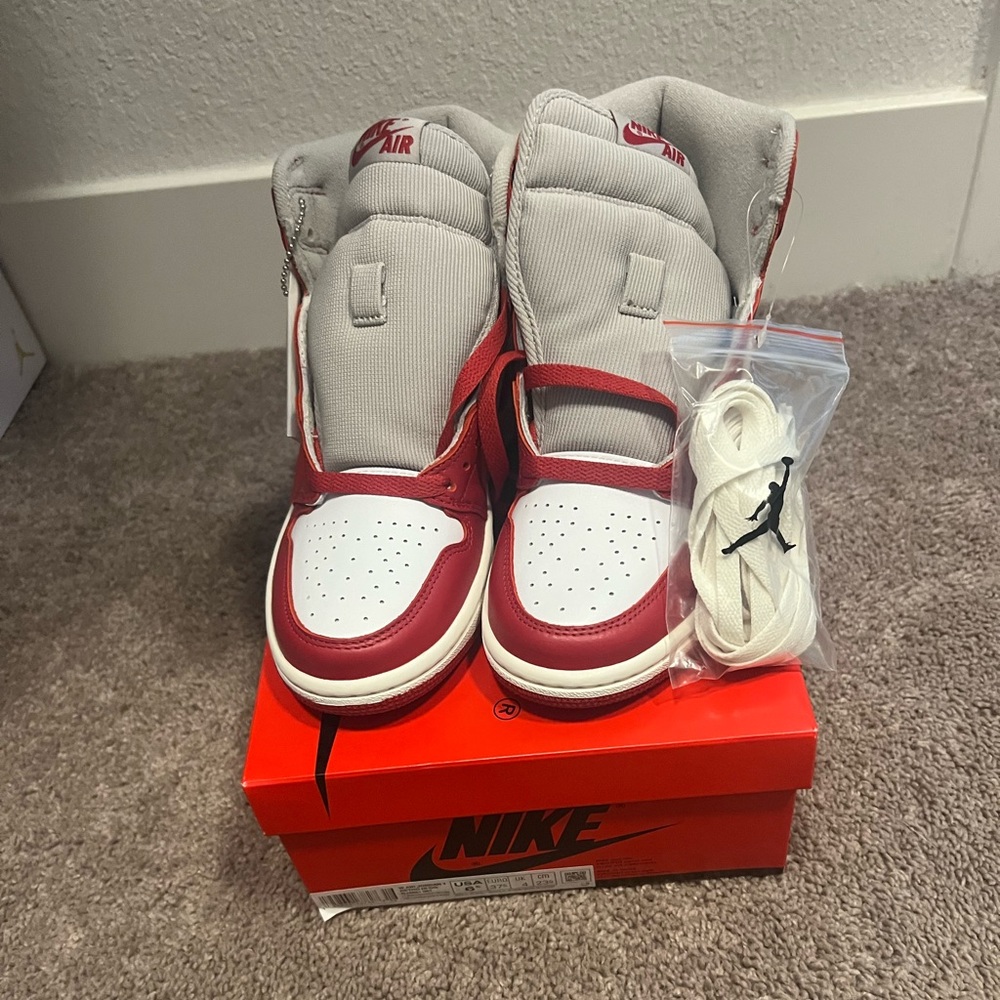 Red Jordan shoes
